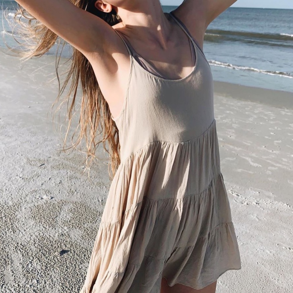 ALTRD STATE cream dress